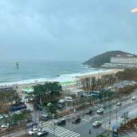 【韓国釜山・海雲台】海雲台海水浴場も空港リムジンバス停留所もすぐ「新羅ステイホテル海雲台」