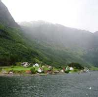นั่งเรือชมฟยอร์ดที่ Flam, Norway