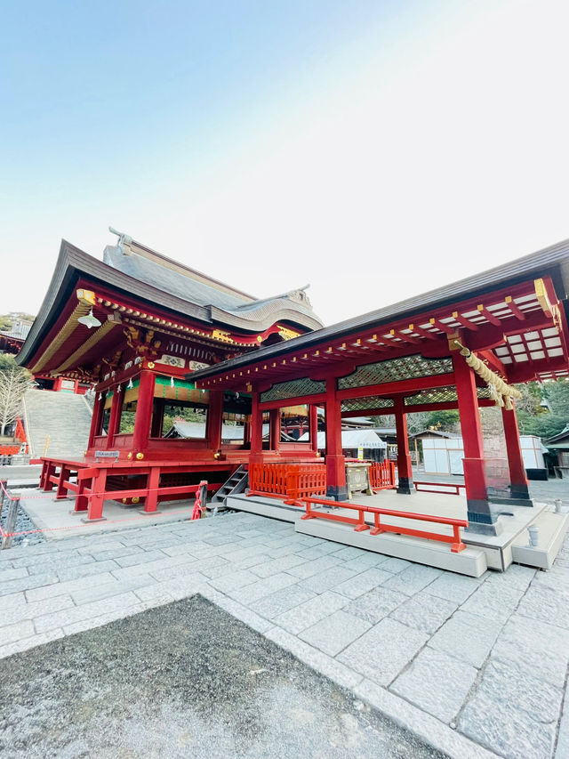 【神奈川県】美しき下拝殿　鶴岡八幡宮の舞殿
