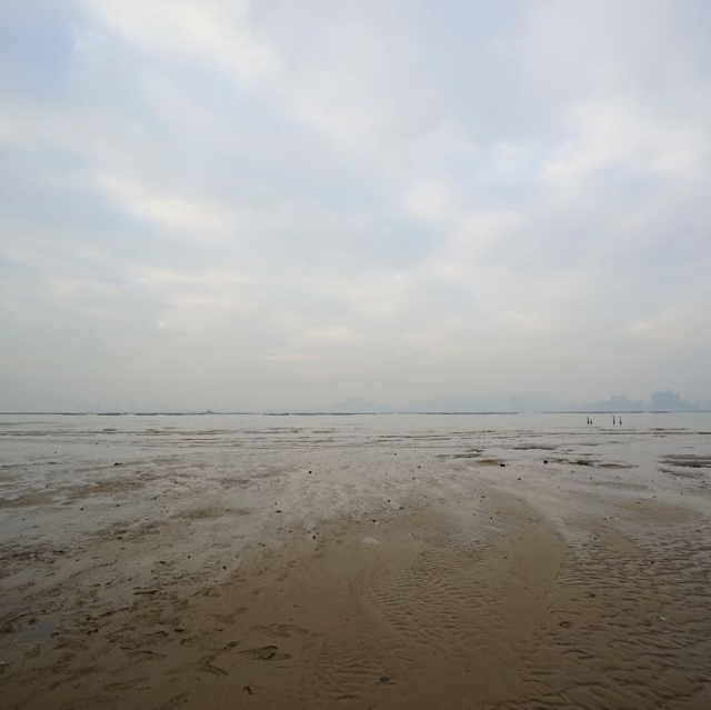 🌅流浮山下白泥：泥灘夕陽，日落打卡景點🌅