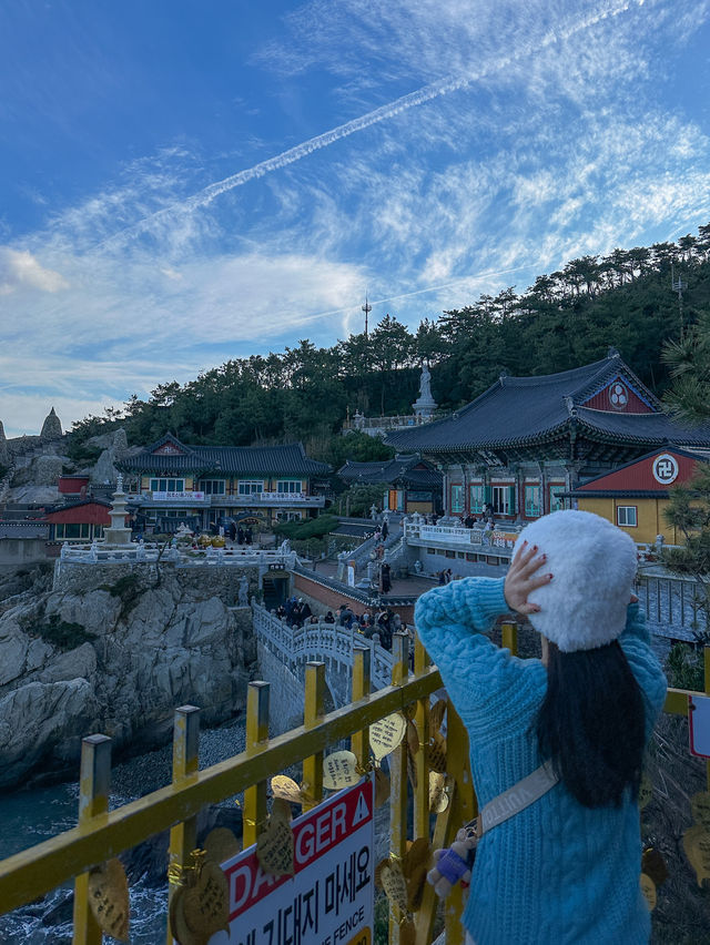 세계적으로 유명한 부산 바닷가 절, 해동용궁사
