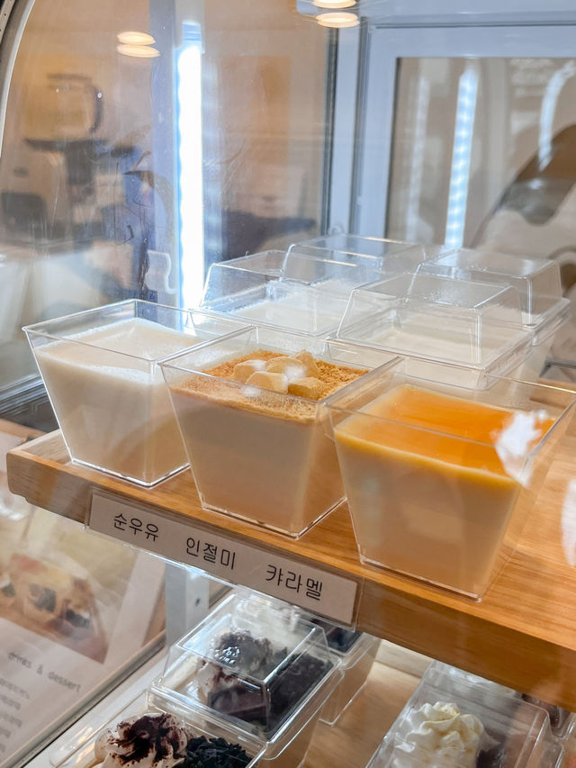 제주 공항 근처 시내에서 만나는 달달한 푸딩 맛집💛