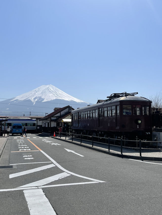 Kawaguchiko Town surrounded by Mt.Fuji views