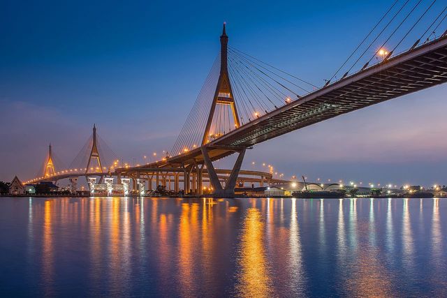 สะพานภูมิพล (Bhumibol Bridge)