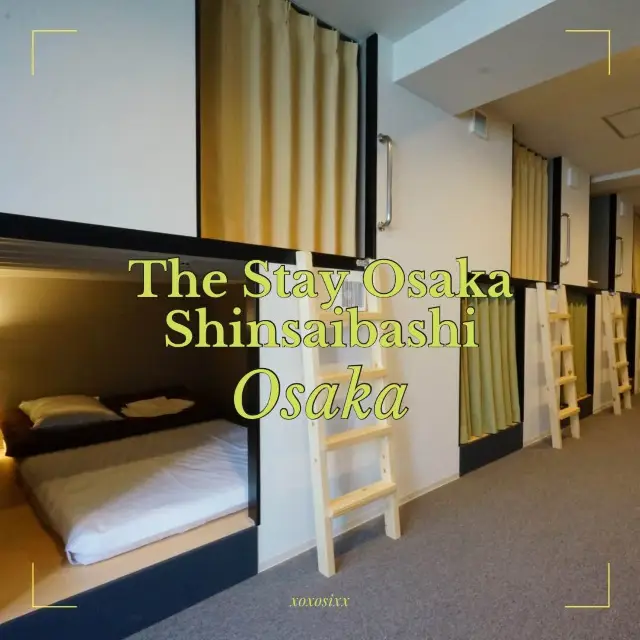 Chill at The Stay Osaka Shinsaibashi
