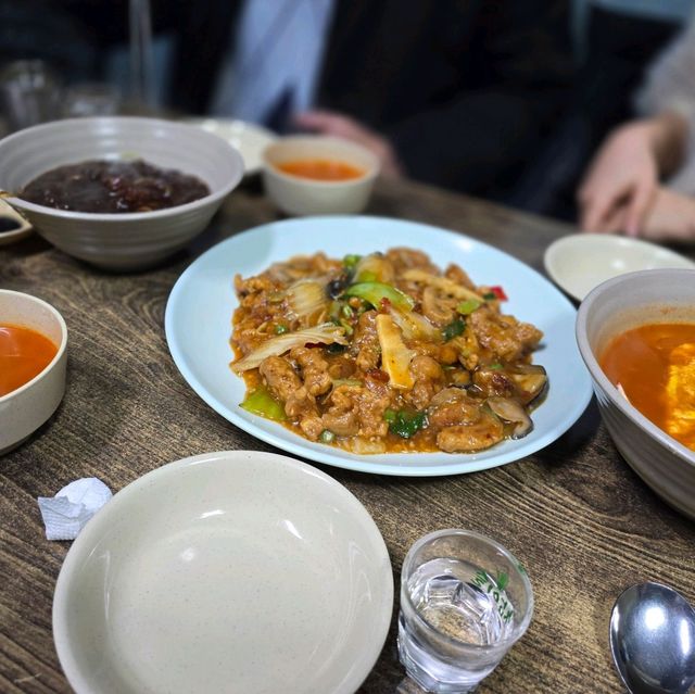 신당동에 있는 오래된 중국요리 맛집 청산중화요리