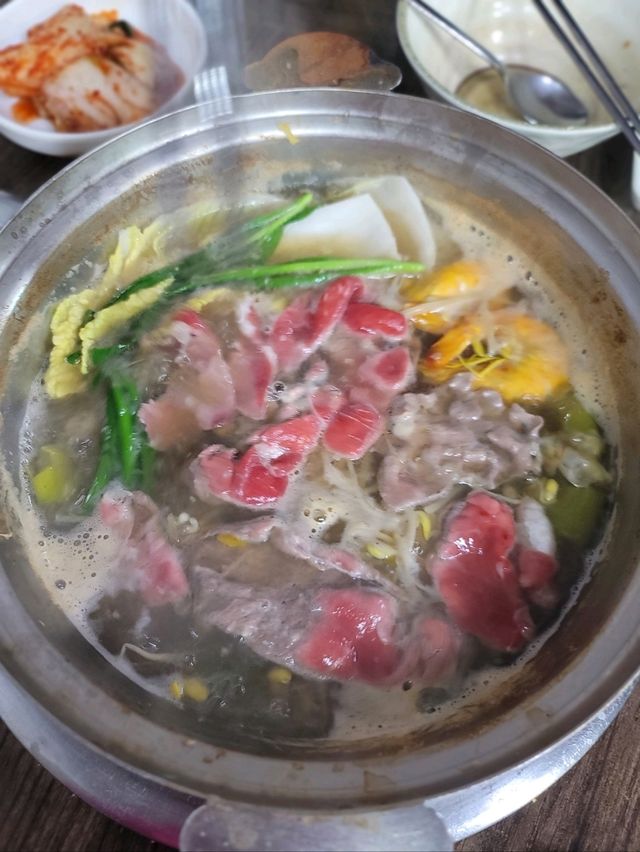 해물칼국수 먹으러왔다 몸보신 제대로🔥