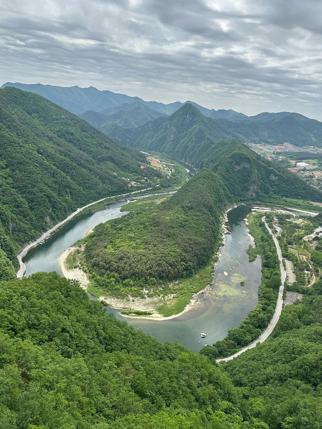 【韓国/江原道】アジア最長のジップワイヤーに乗れる秘境⛰️