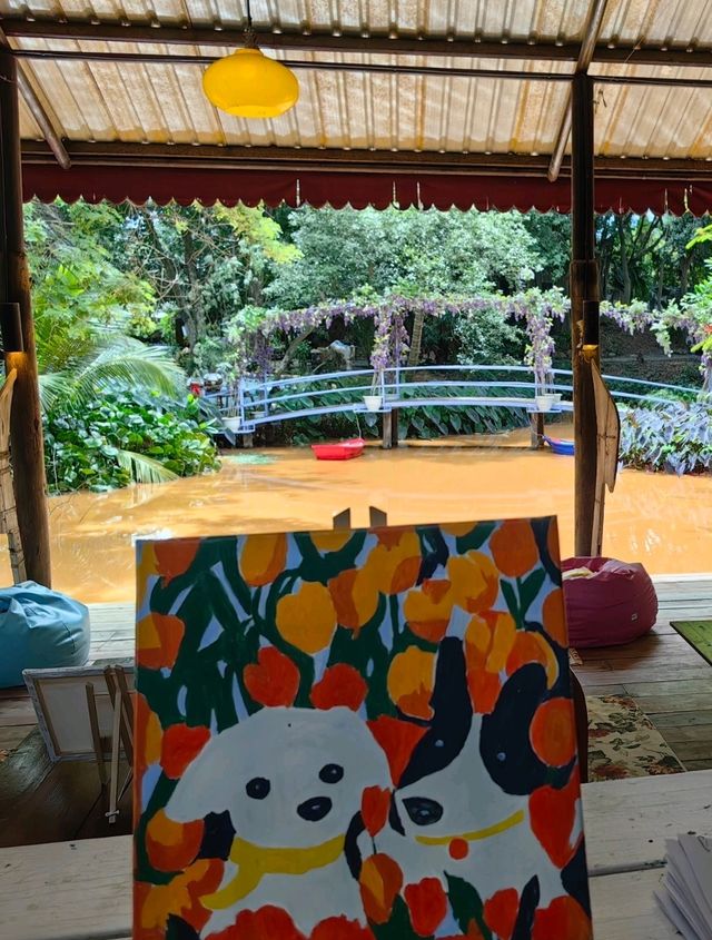 「泰國祕密花園」：拈花惹草、手工藝工作坊，喝咖啡休息