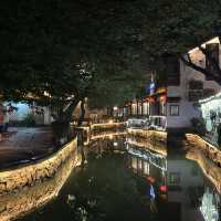 Stunning night lights at Tongli ancient town ✨