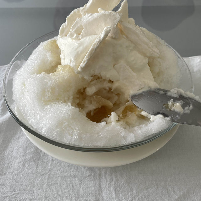 最近ヨンナムドンにできたこの夏絶対行くべきかき氷屋さん"mimyo"🍧