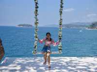 Rock Beach Swing Phuket จุดถ่ายรูปริมทะเลสุดคูล