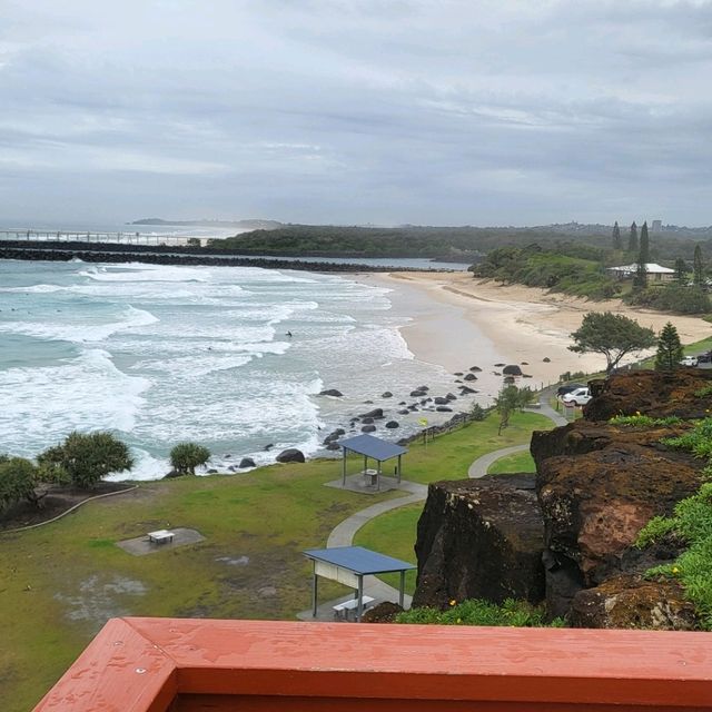 Lazy day at Point Danger Queensland Australia