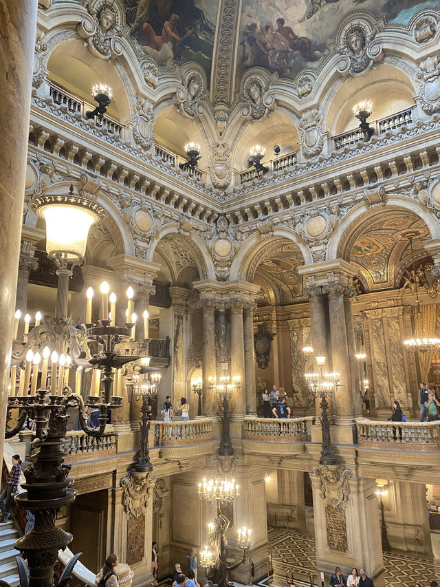 【Paris🇫🇷】オペラ・ガルニエ宮(Opéra Garnier)