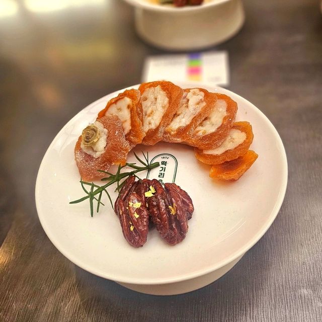 추석에 먹는 맛있는 떡 디저트!