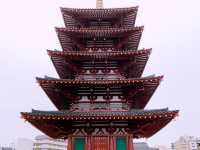 大阪四天王寺 — 不同角度下的古建築之美