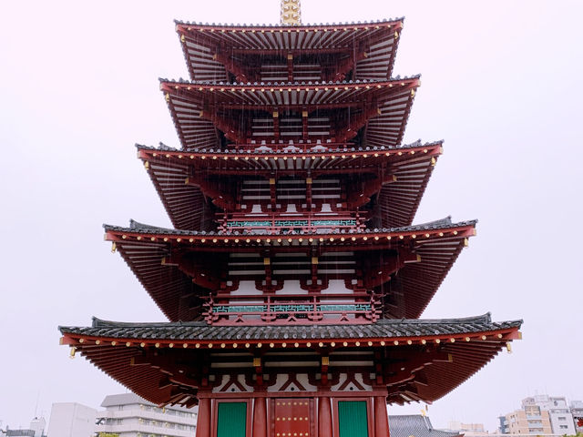 大阪四天王寺 — 不同角度下的古建築之美