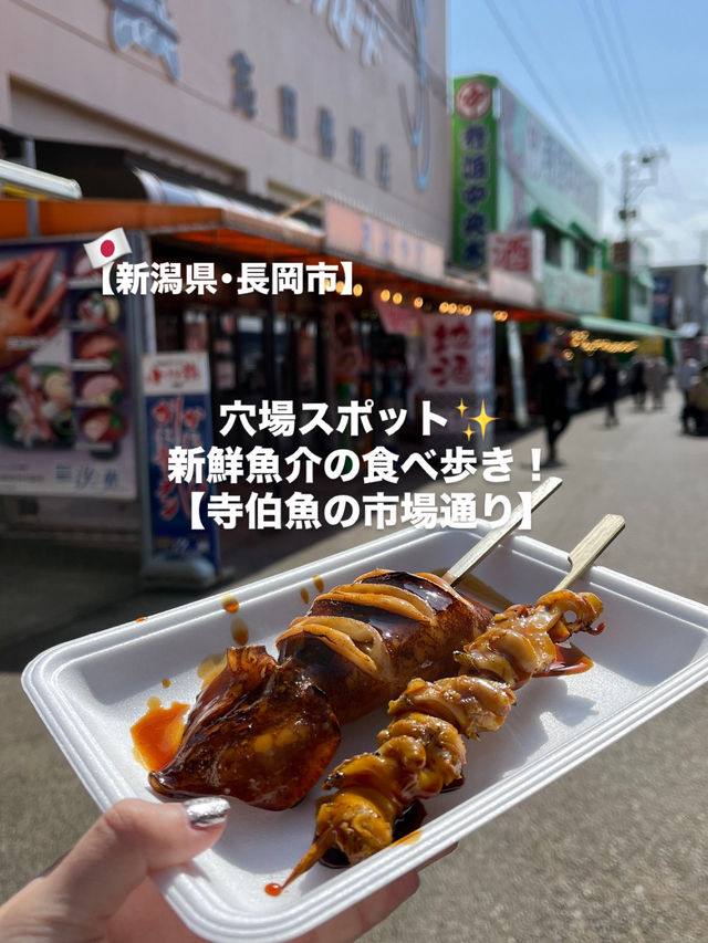 【新潟県･長岡市】 海鮮🦐海鮮丼🐟寺伯で食べ歩き！