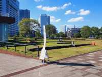 A nice park by the sea at Yokohama, Zou no Hana seaside Park