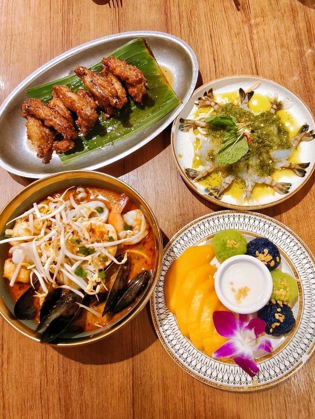 旺角樓上餐廳，充滿異國風情氣氛，主打泰國和東南亞美食