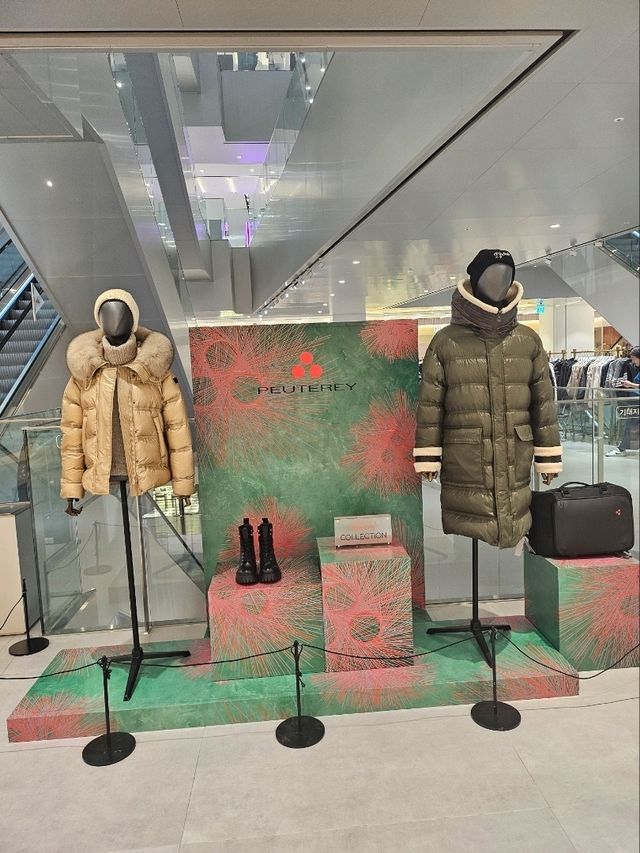 주말에는 백화점 쇼핑이 진리