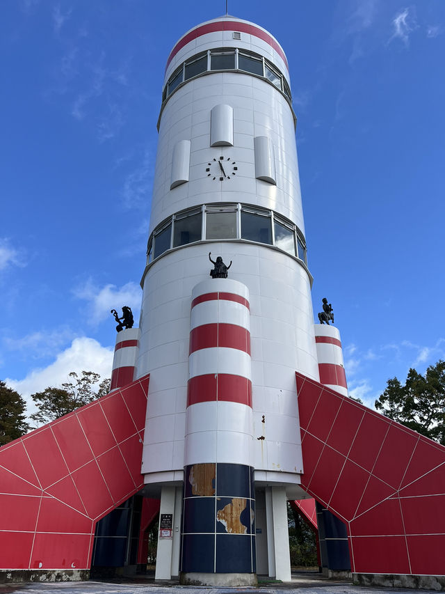 【佐久市】巨大ロケット型の展望台！🪐