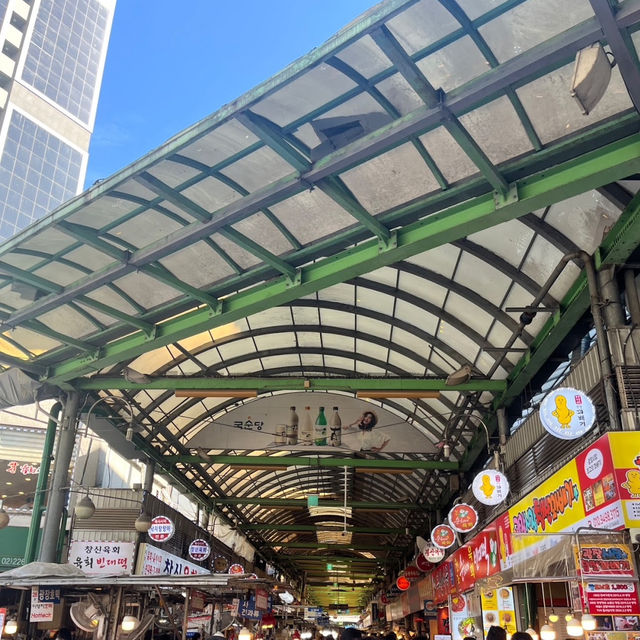 體驗首爾傳統市場的魅力 — 廣藏市場✨