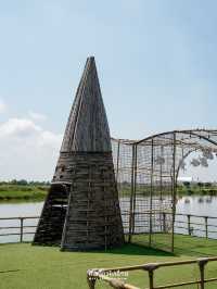 ร้านอาหารและคาเฟ่บรรยากาศร่มรื่นธีมไม้ไผ่