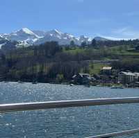 Free amazing cruising at lake Thun