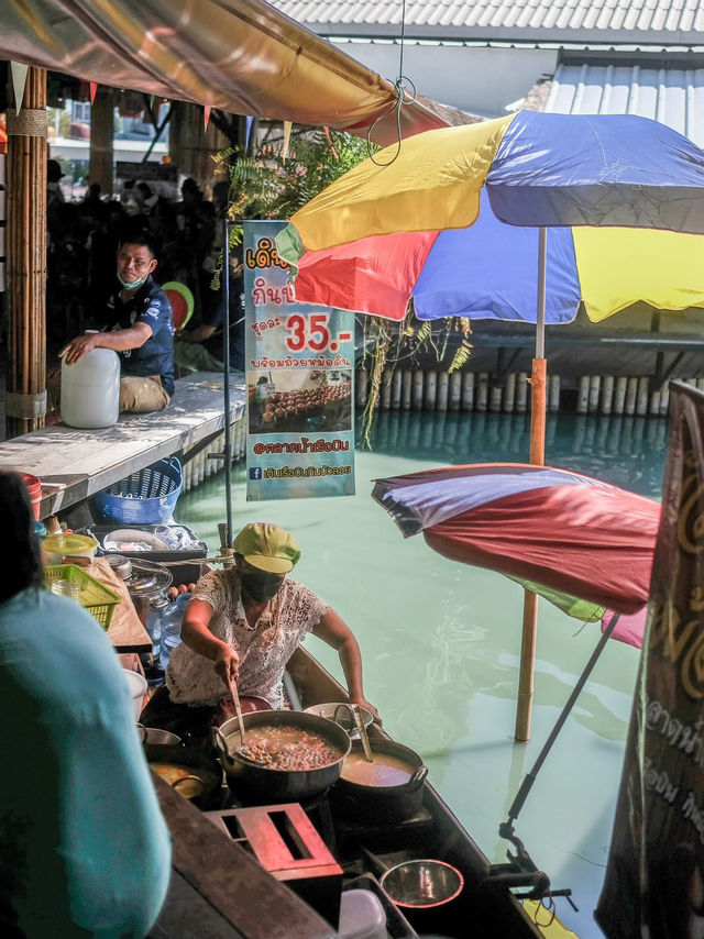 เปิดจุดเช็คอินใกล้กรุงเทพ ตลาดน้ำเรือบินบางพลี