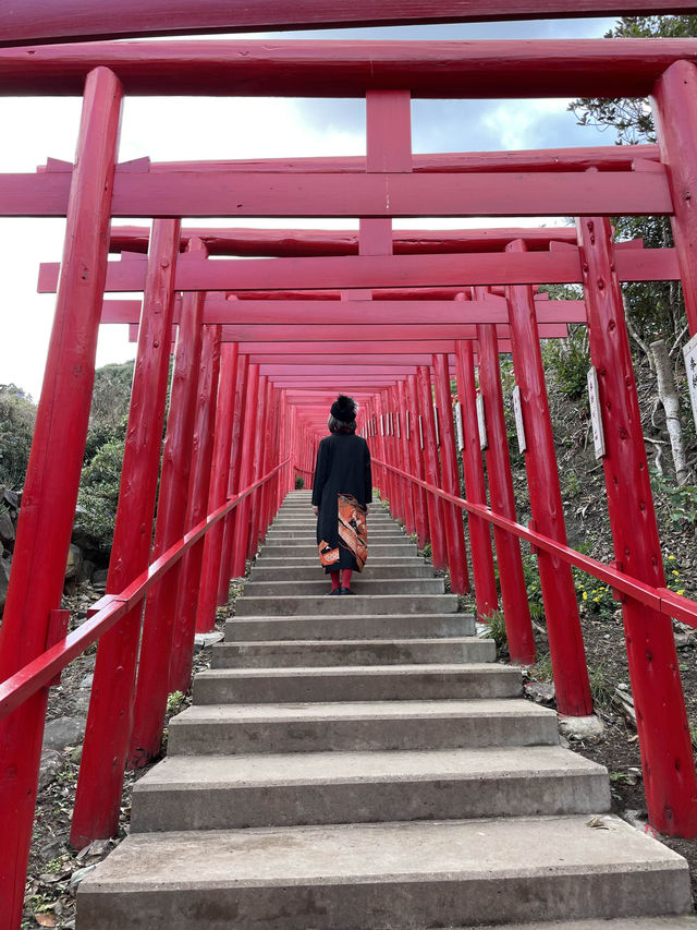 山口観光⛩️山口県屈指のパワースポット⛩️元乃隅神社🦊