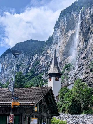 A Beautiful Swiss Town with 72 Waterfalls: Lauterbrunnen
