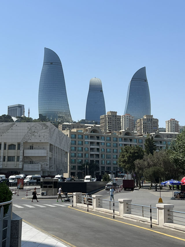 Panoramic view in Baku🇦🇿