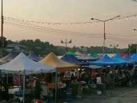 ตลาดสราญยามเย็น..บ้านโป่ง ราชบุรี