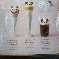Adorable Panda Crepes at Gelato Pique Cafe🐼❤️