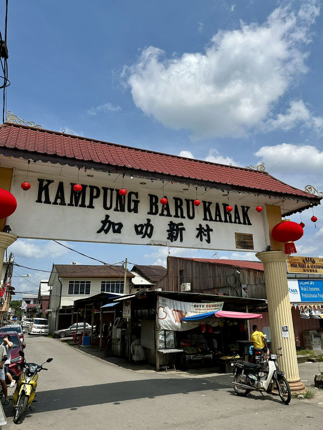 Charming village frozen in time: Kampung Baru Karak