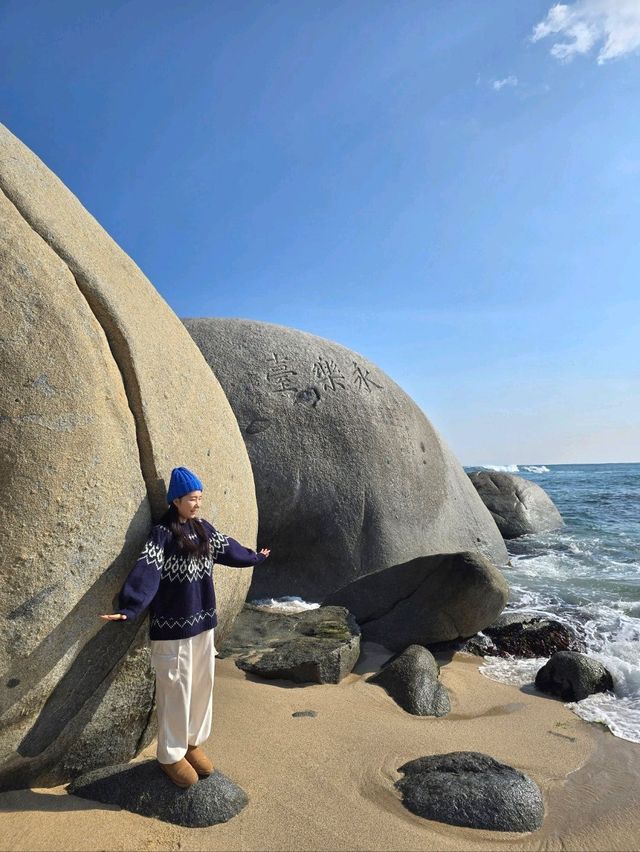 한적하게 즐기기 좋은 강릉 사천해변💙
