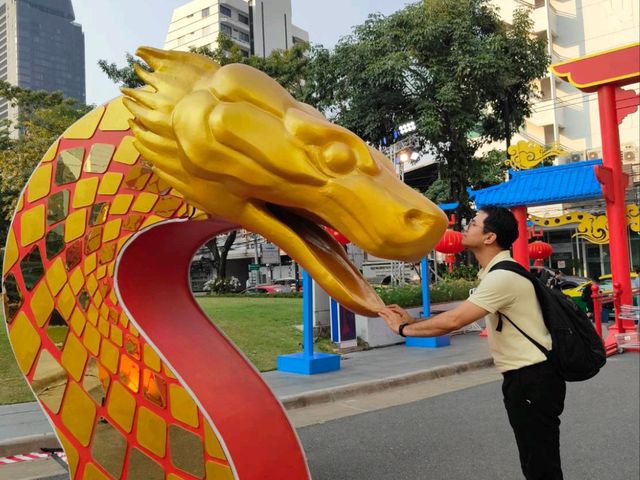 ปักหมุดตรุษจีน คิงพาวเวอร์ รางน้ำ