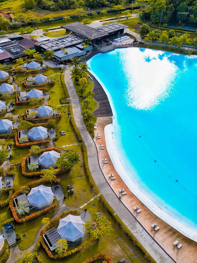 Glamping just one hour from Singapore 🏕️ at Natra Bintan 