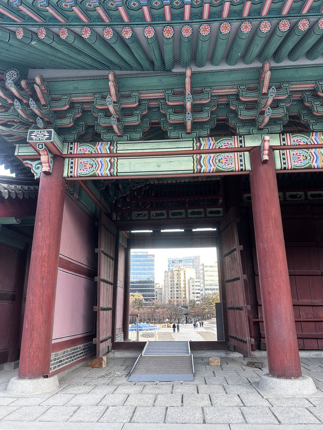 흥화문을지나 숭정전 앞에서 조선 왕조의 흔적을 느낄수 있는 경희궁🇰🇷