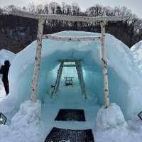 まるでアナ雪の世界？！『氷濤祭り』⛄️
