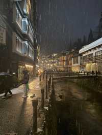 A Winter Wonderland at Ginzan Onsen