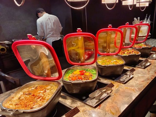 台北漢來大飯店，島語自助餐廳 