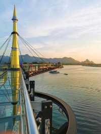 Skywalk Kanchanaburi, literally a breathtaking view point in town! 
