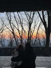 Sunset & City Lights: A Perfect Moment at N Seoul Tower 🌇
