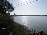 桃園| 秘境湖泊私房景點 溪海埤塘生態公園必來亮點,環湖步道、魚群奇觀、美景一次看夠