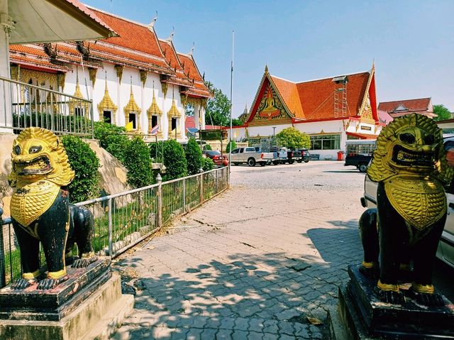 泰國曼谷湄南河畔著名歷史古跡寺廟景點：Wat Ton Sai，精美泰式寺廟建築，適合打卡拍照📸冥想