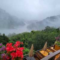 走走觀音洞步道看蝙蝠洞；森鄰水岸景觀咖啡廳覓美食