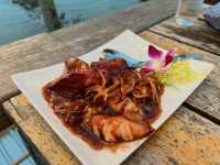 ขนอมซีฟู้ด สาขา 1 ร้านอาหารใต้รสชาติจัดจ้าน