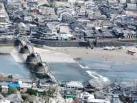曰本文化味濃的世外桃源~岩國市錦带橋